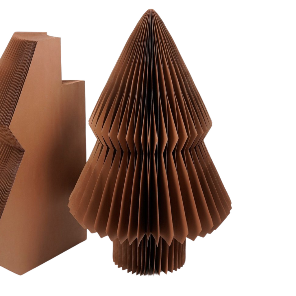 Decoratieve kerstboom Bruin