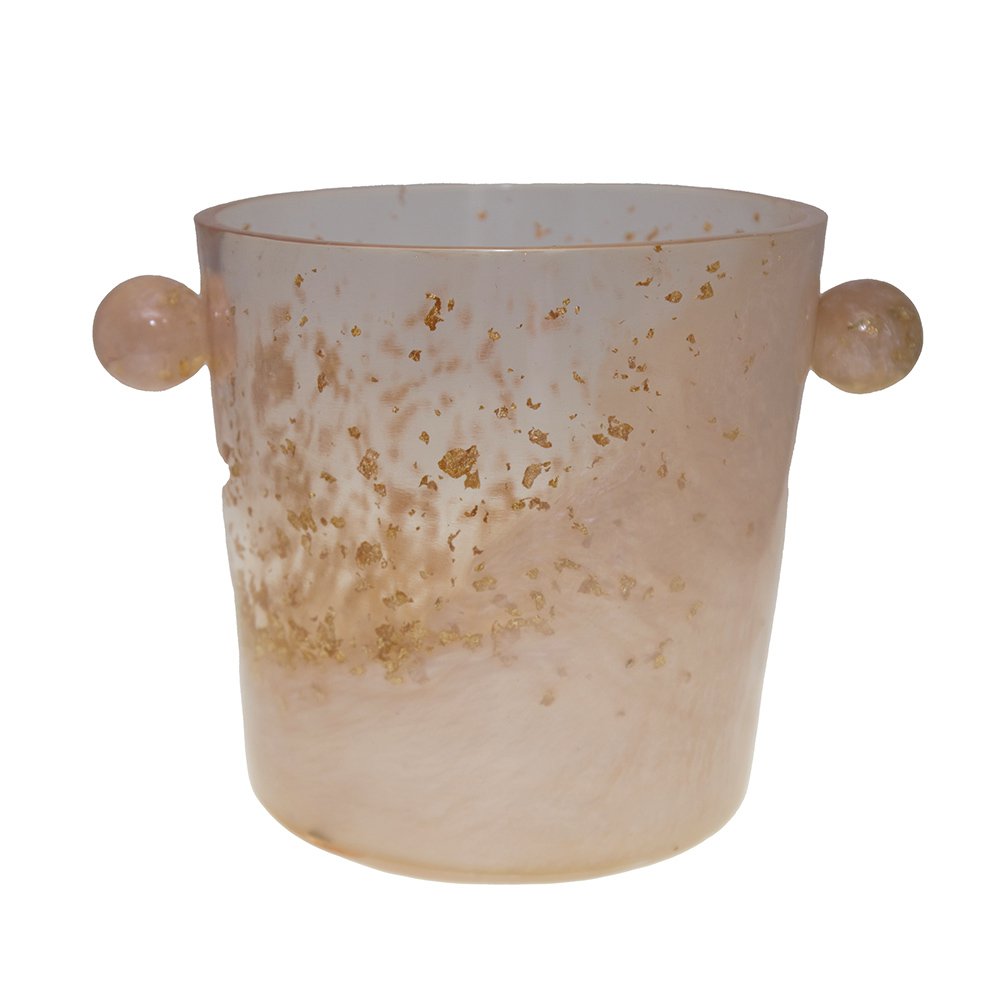 Champagne emmer emmer in hars 20x20x20cm