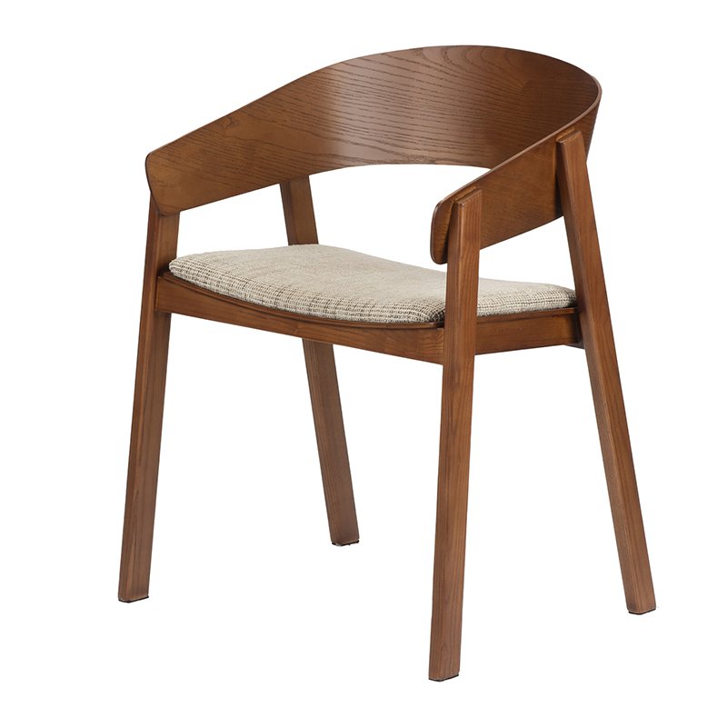 Edo Houten Fauteuil Zwart