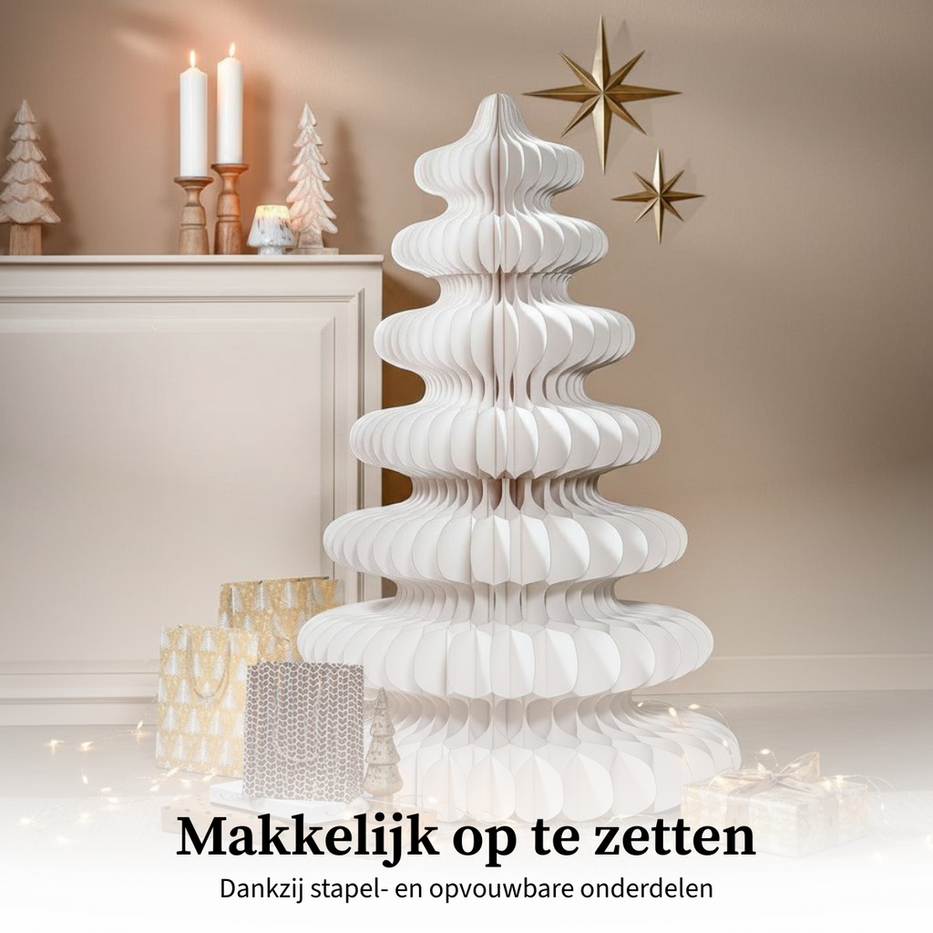 Decoratieve kerstboom Wit – H152 cm