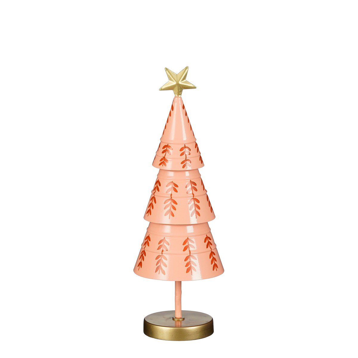 Decoratieve kerstboom Roze – H40 cm