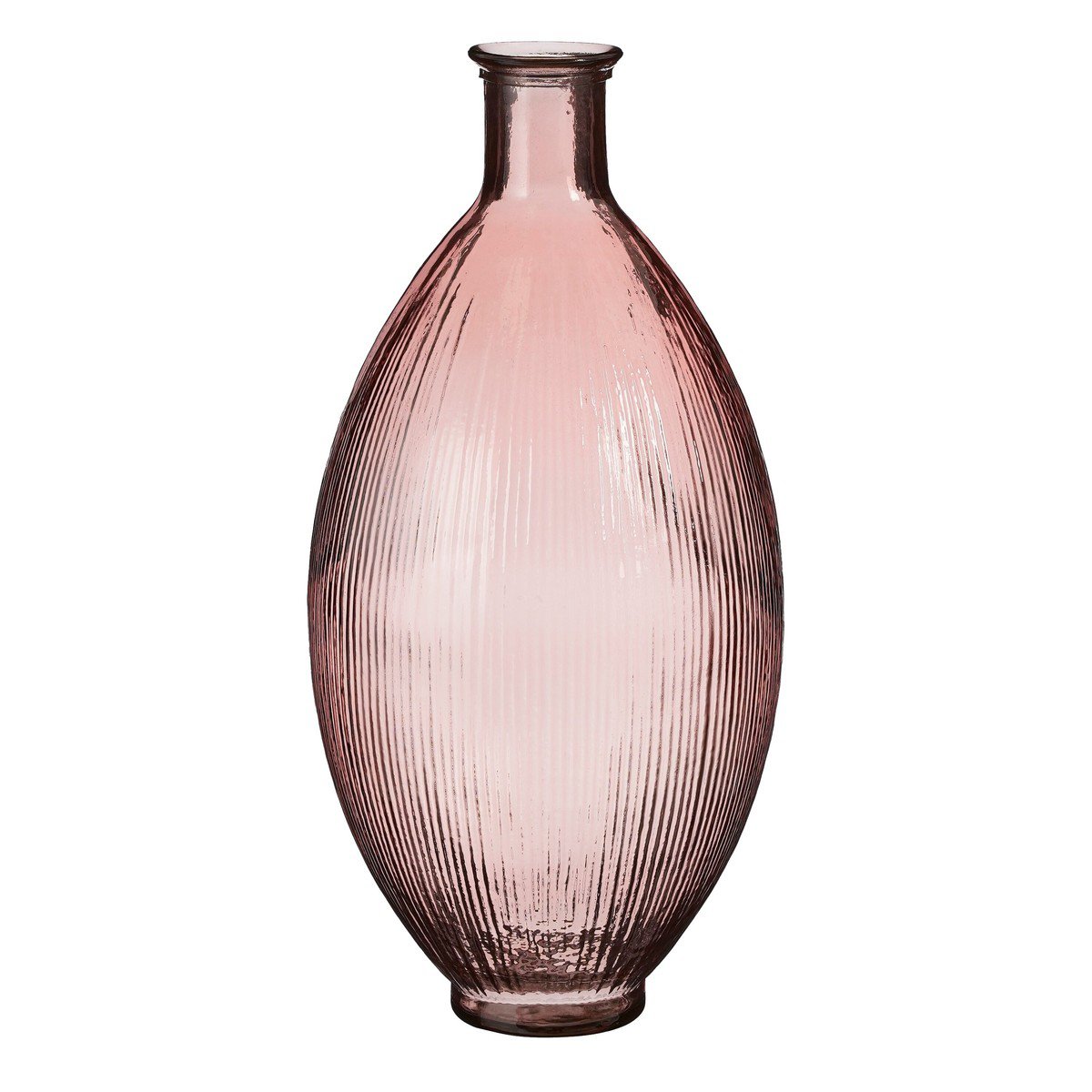 Decoratieve fles Firenza Lichtroze