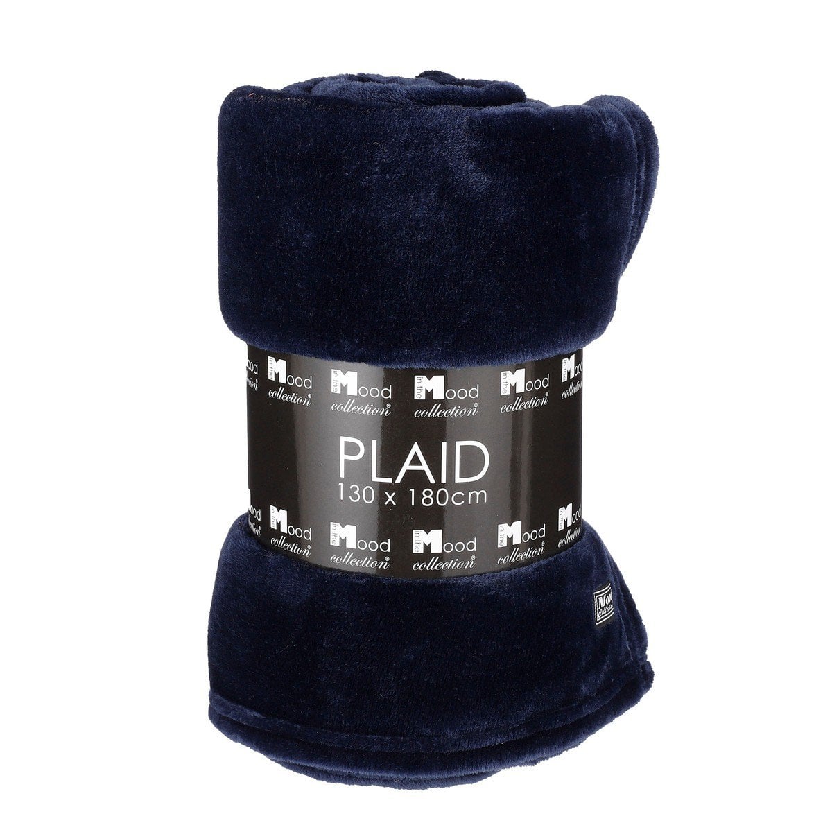Plaid Mica Donkerblauw