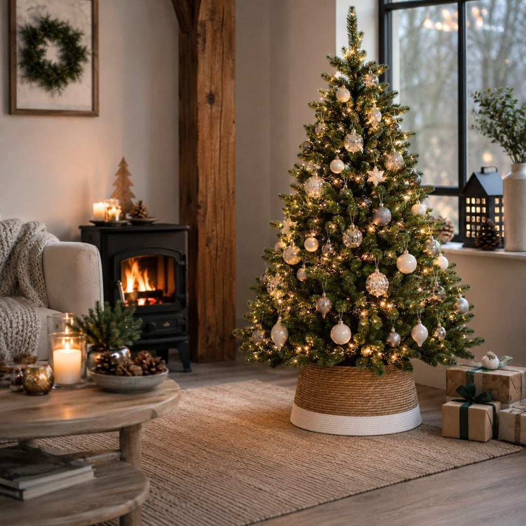 Kerstboomrok Gebroken wit