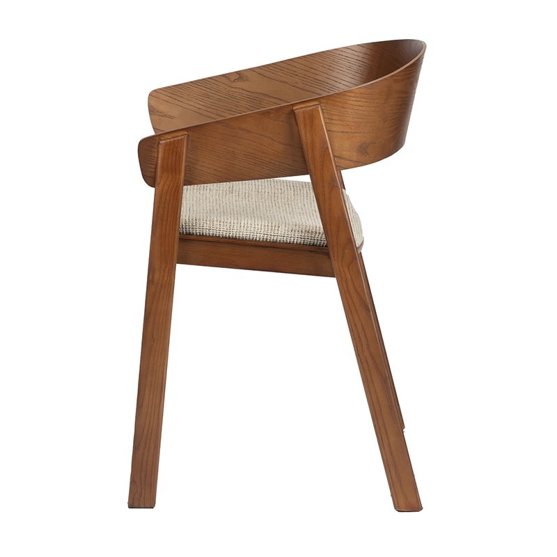 Edo Houten Fauteuil Zwart