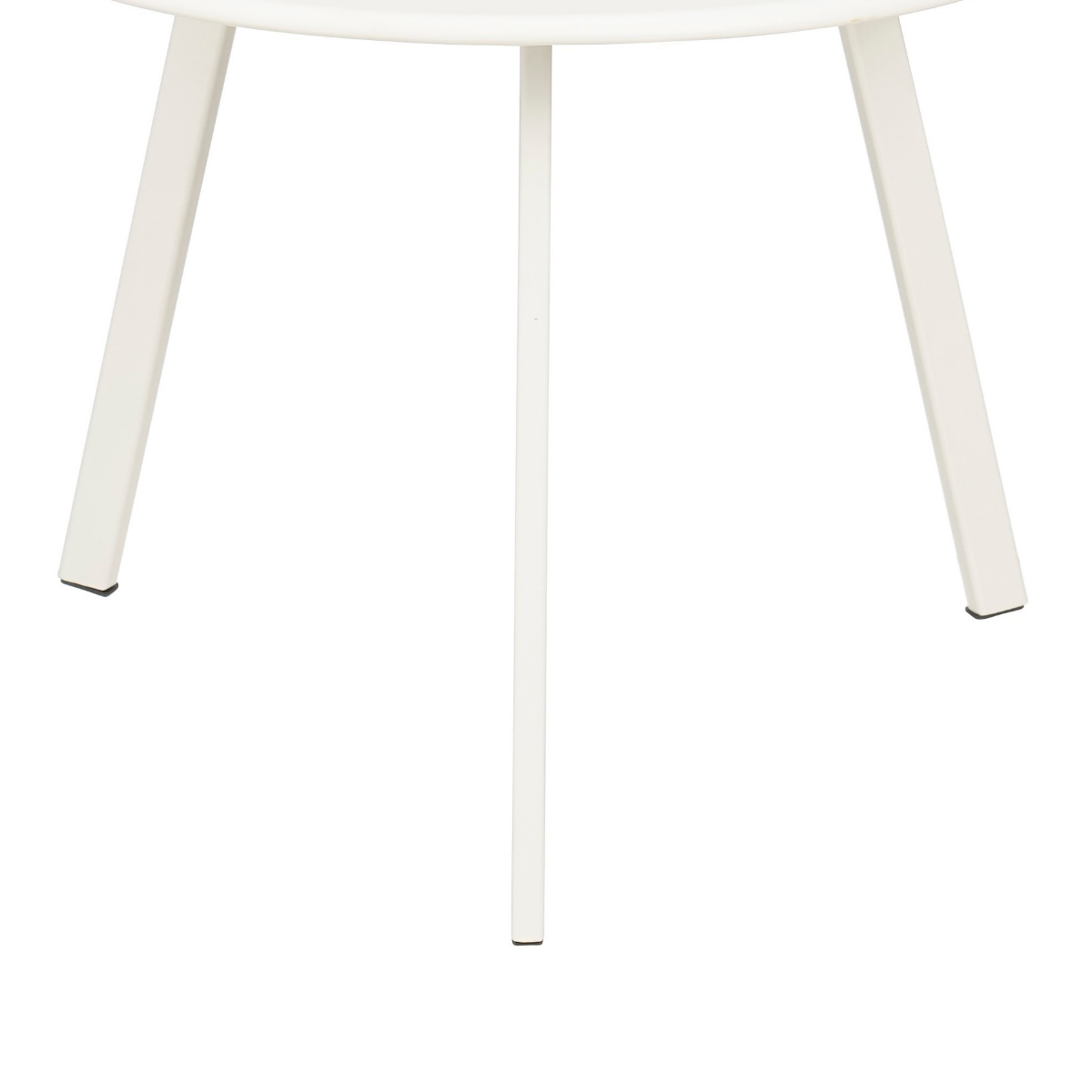 Bijzettafel Seattle Wit – Ø38 × H30 cm