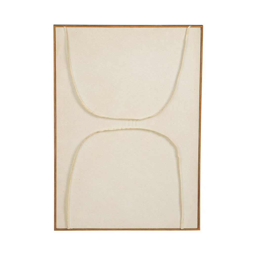 Wandpaneel Beige – 70 × 50 cm