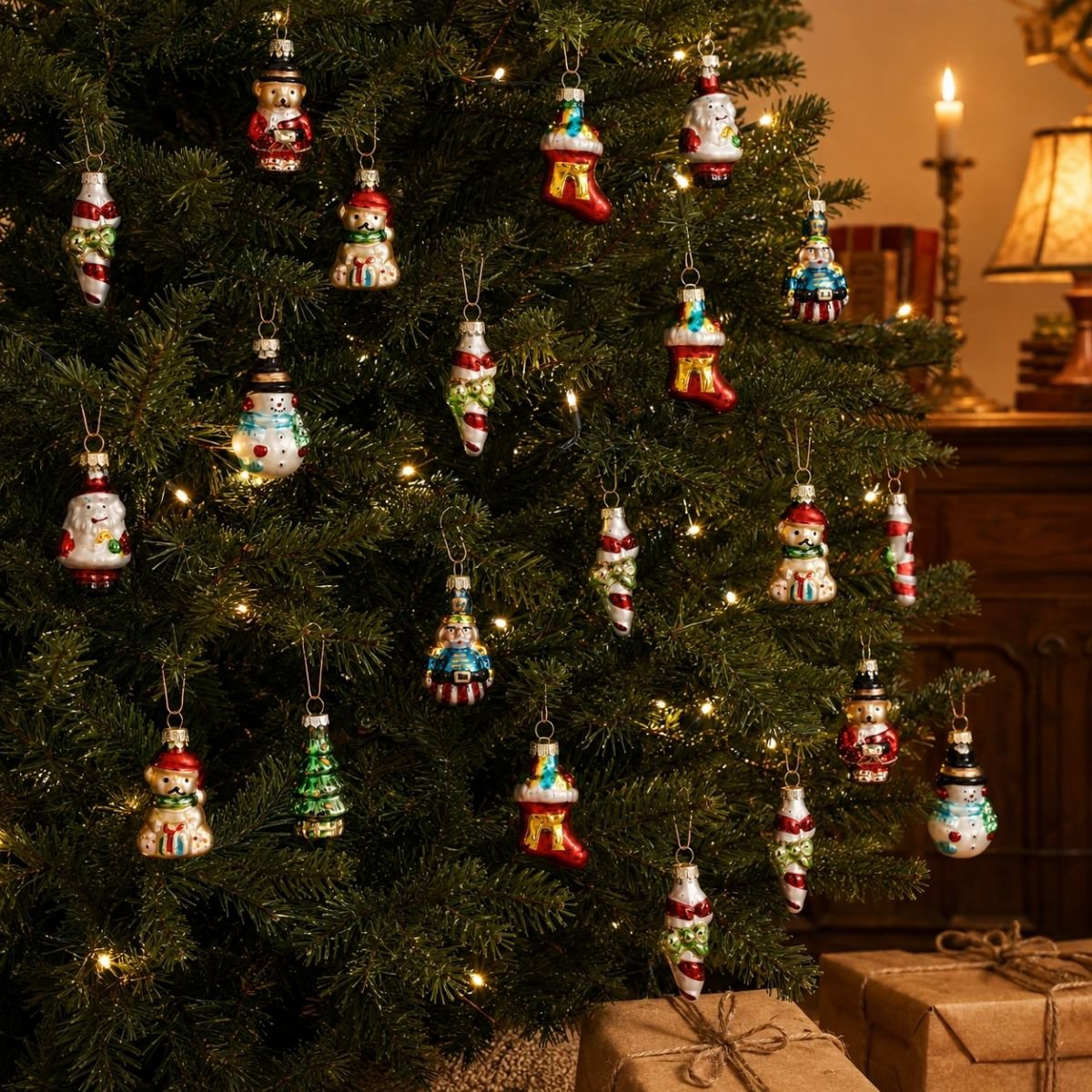 Kerstballen Groen – set van 20