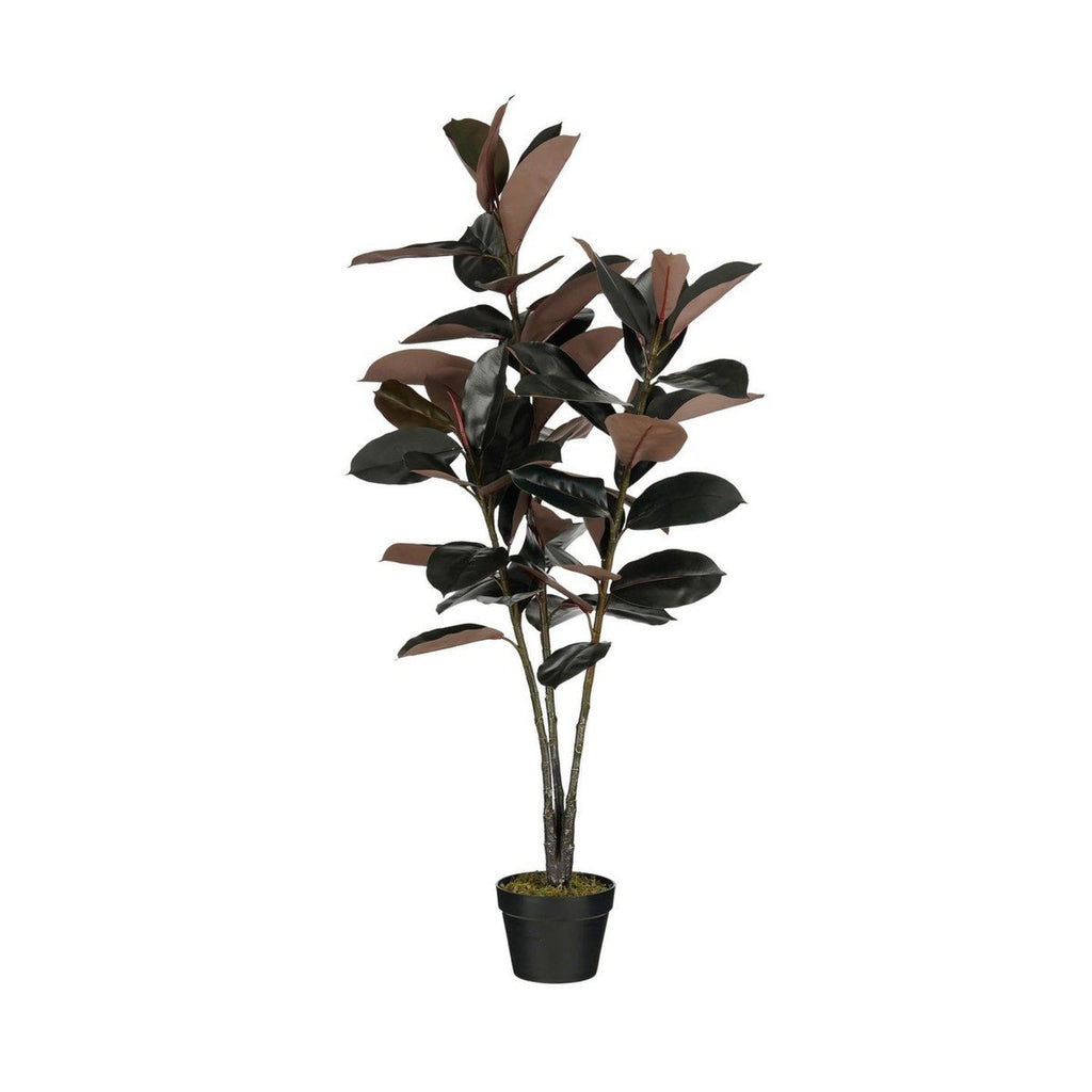 Kunstplant Rubberplant Rood
