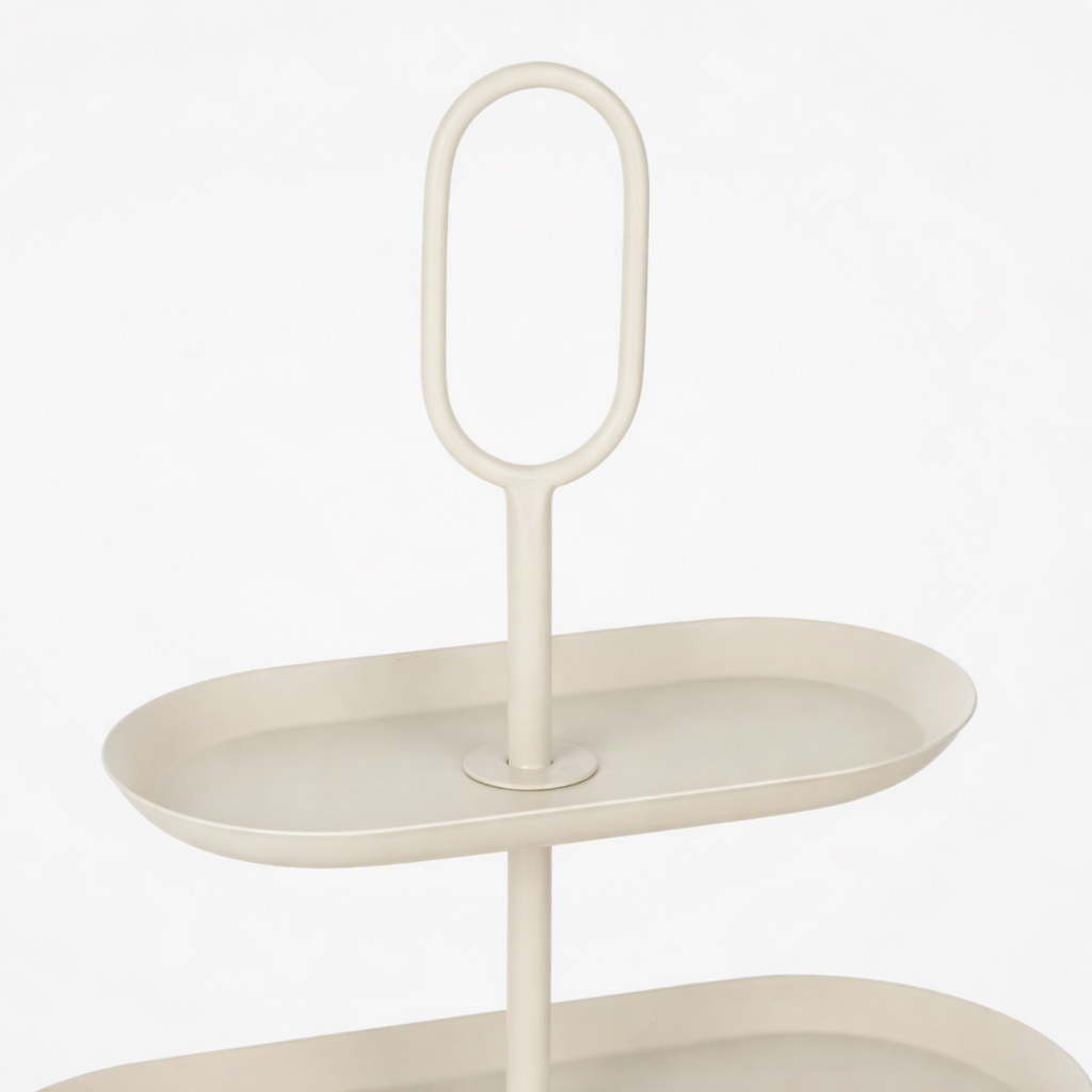 Etagère Rama Crème – L48 × B20 × H55 cm