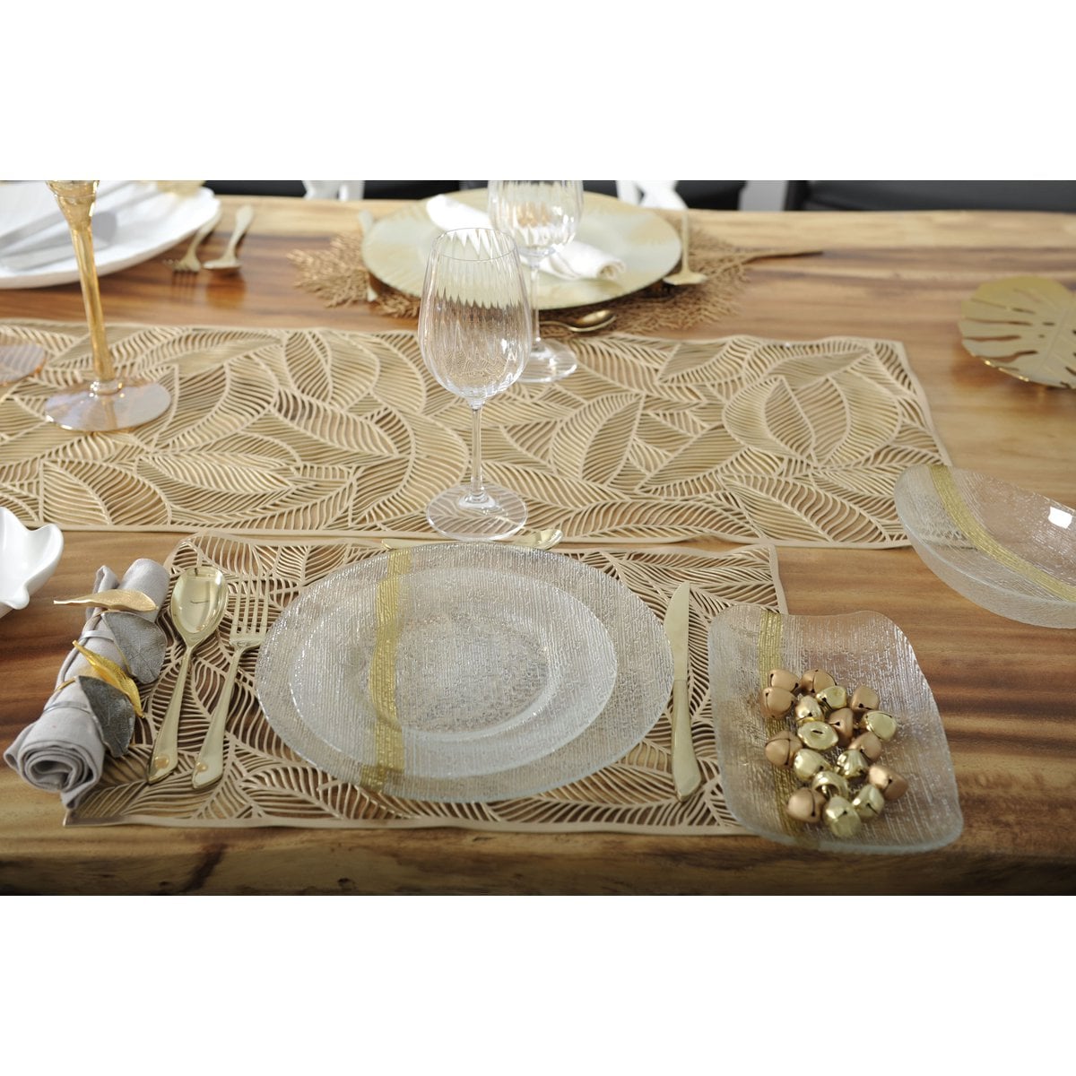 24-delige bestekset – glanzend champagne