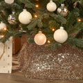Kerstboomrok Goud – 50 × 50 × 30 cm (Polyester)