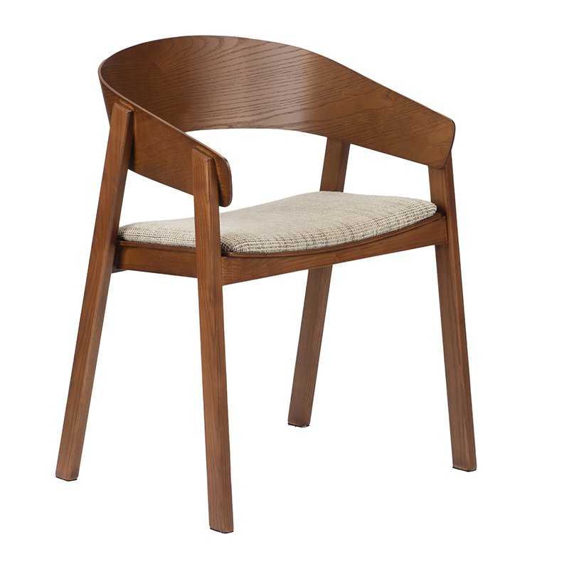 Edo Houten Fauteuil Zwart