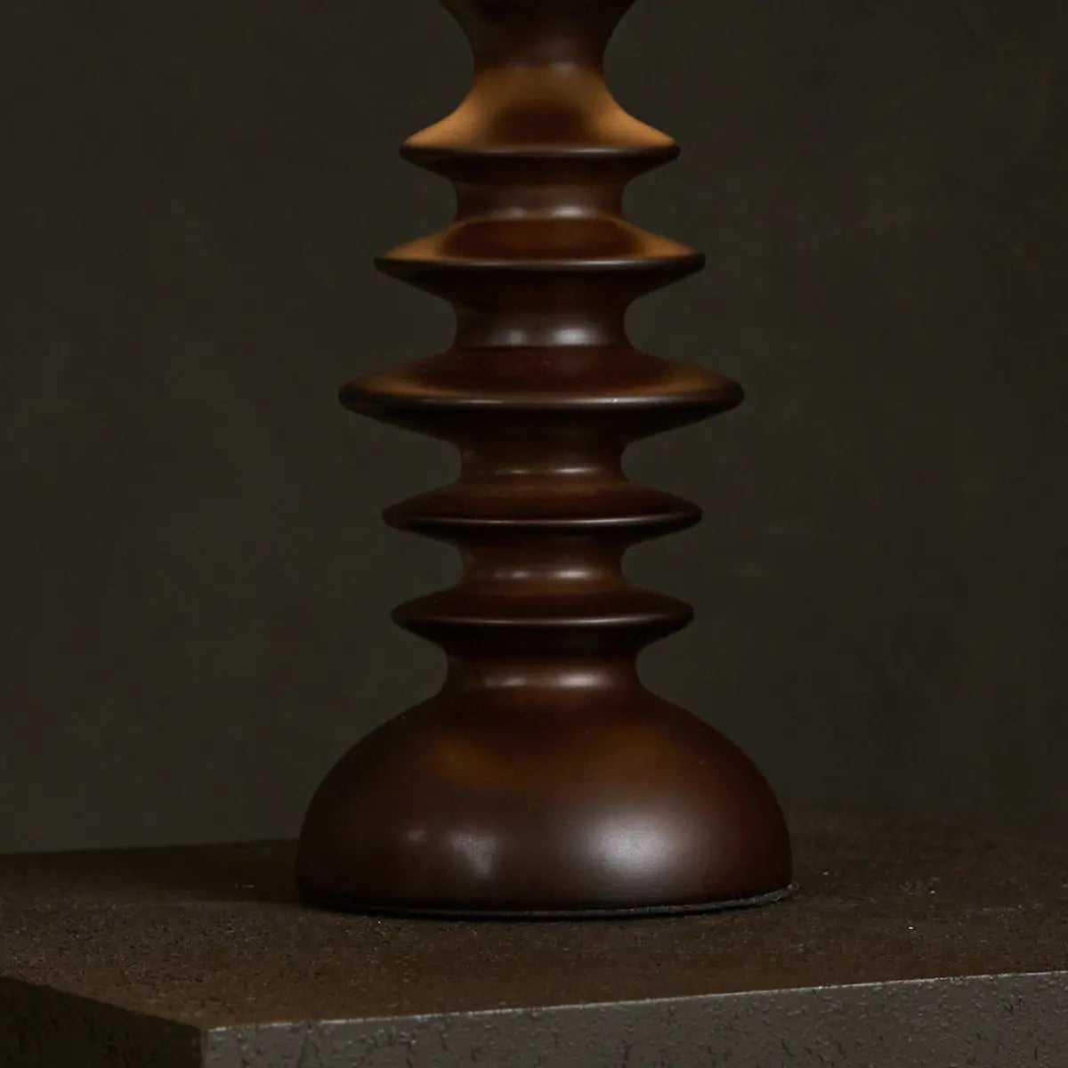 Tafellamp Bodhi Donkerbruin – Hout