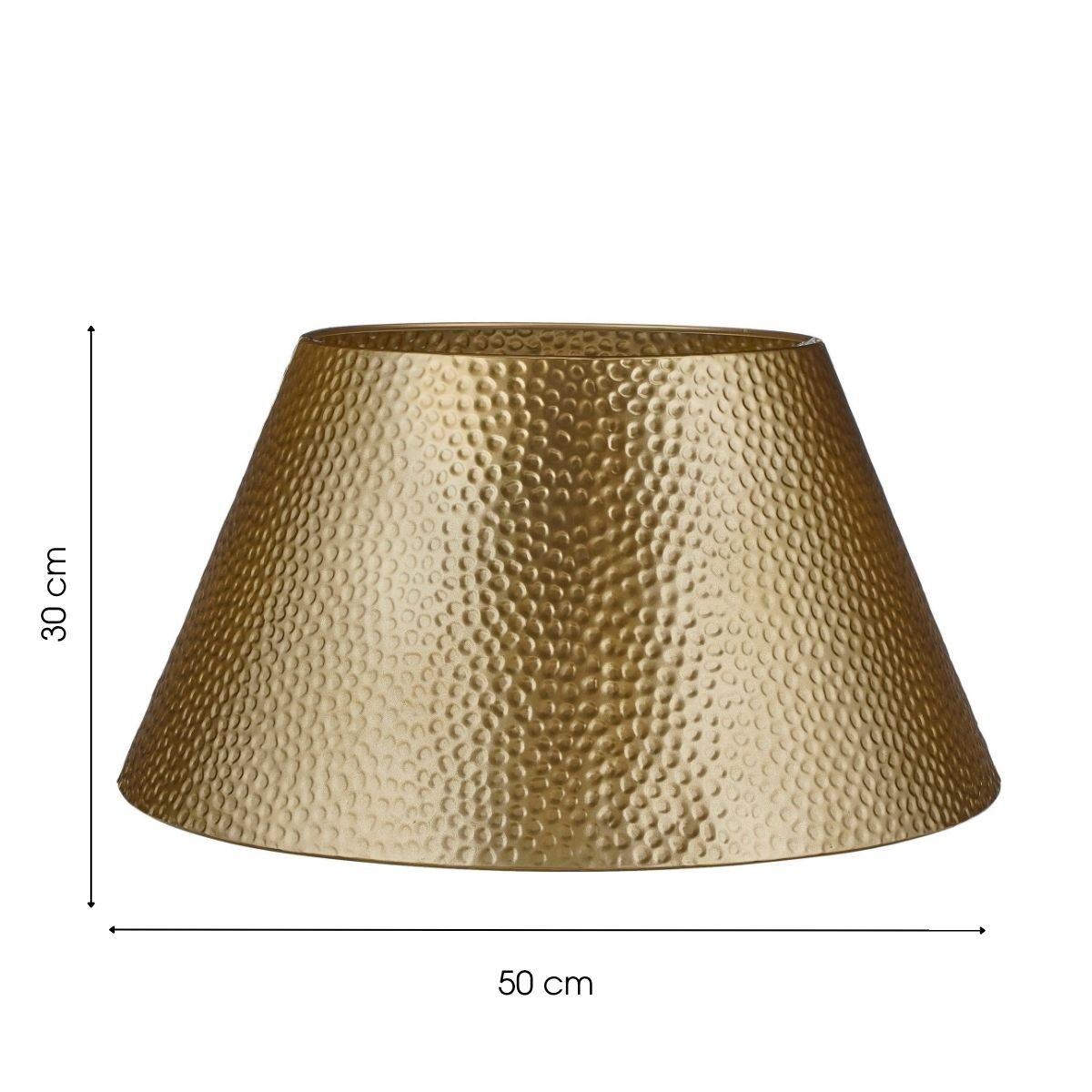 Kerstboomrok Goud – 50 × 30 × 26 cm (ijzer)