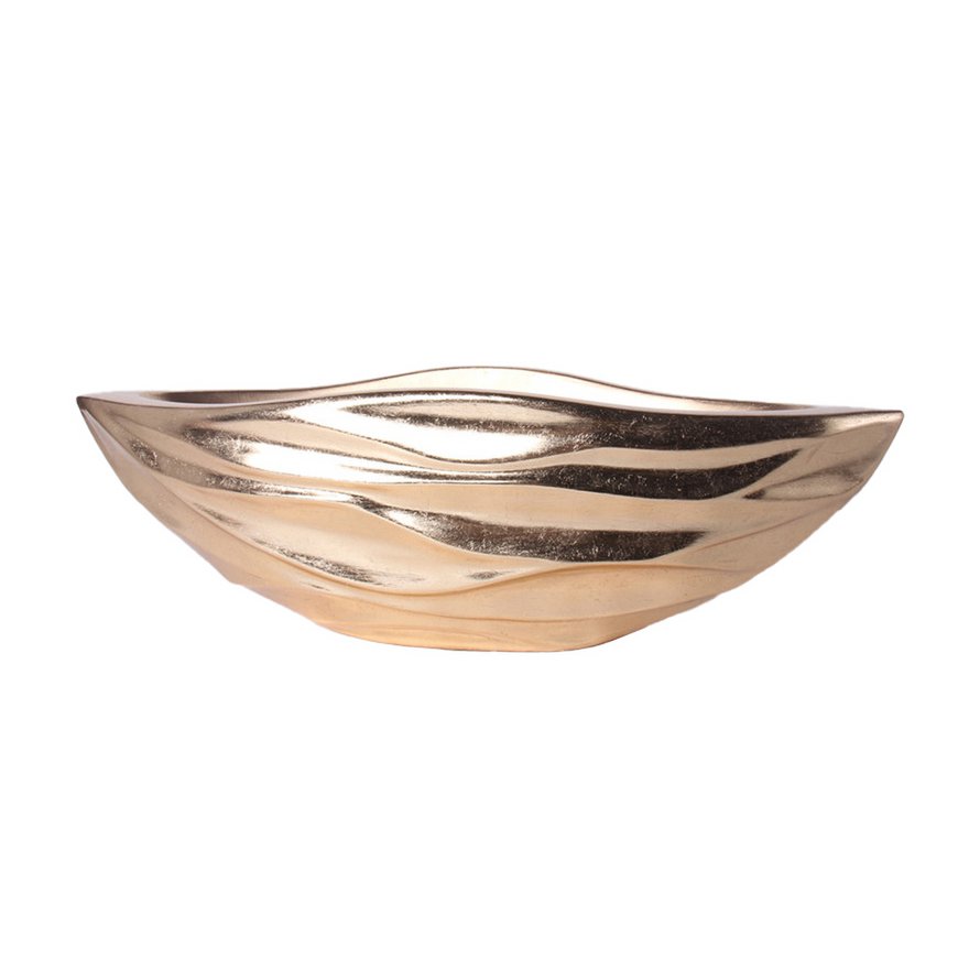 Golden Golden Cup in polyresin 80,5x31x26cm