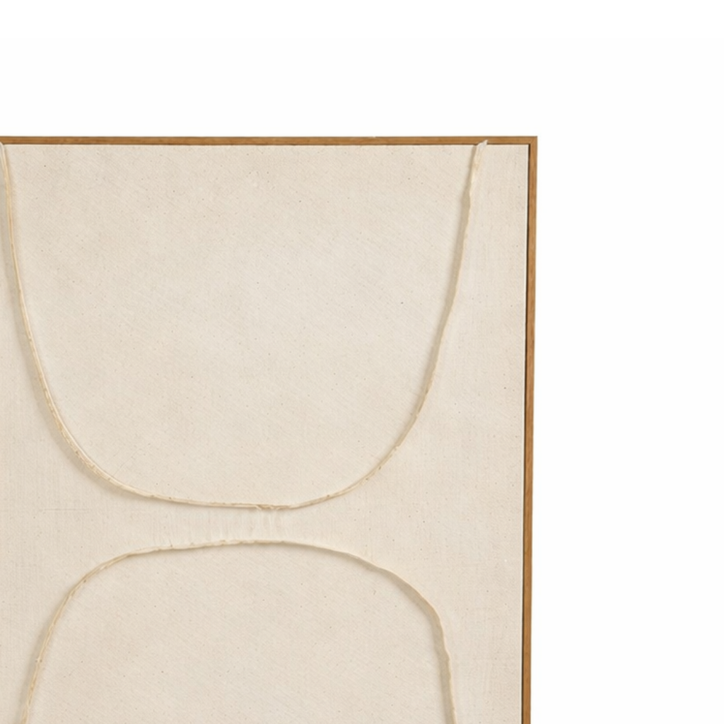 Wandpaneel Beige – 70 × 50 cm