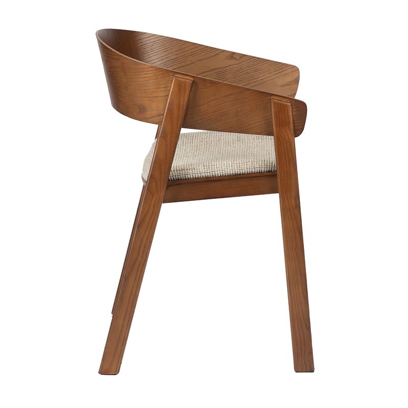Edo Houten Fauteuil Zwart