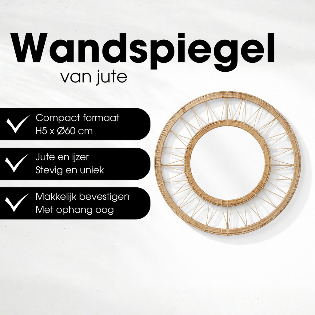 Spiegel Ludy Lichtbruin