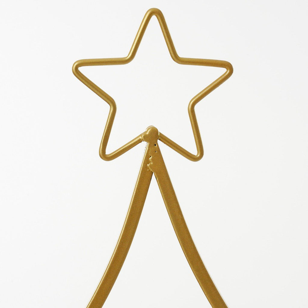 Decoratieve kerstboom Goud – H78,5 cm – afbeelding 3 – Liore-Home