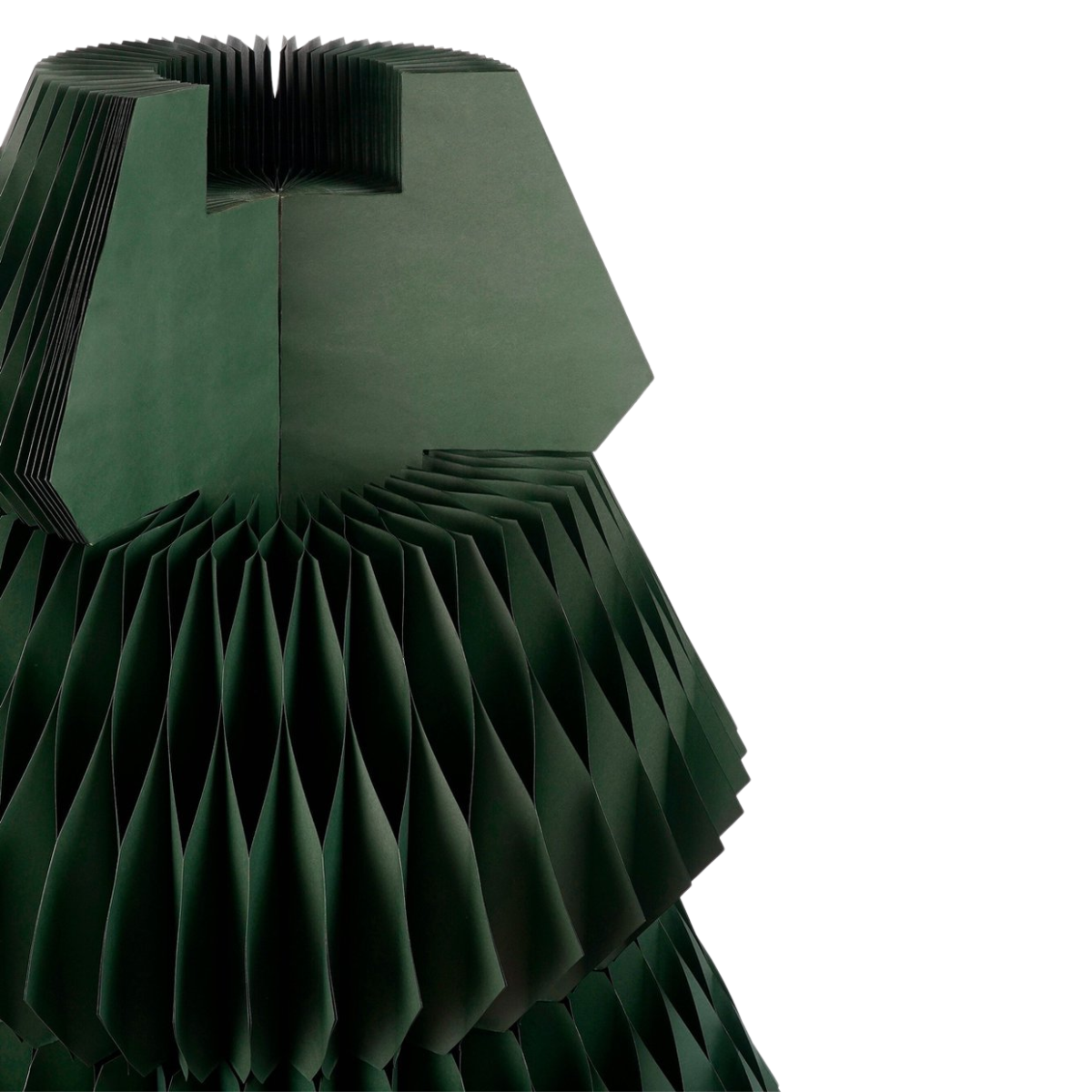 Decoratieve kerstboom Donkergroen