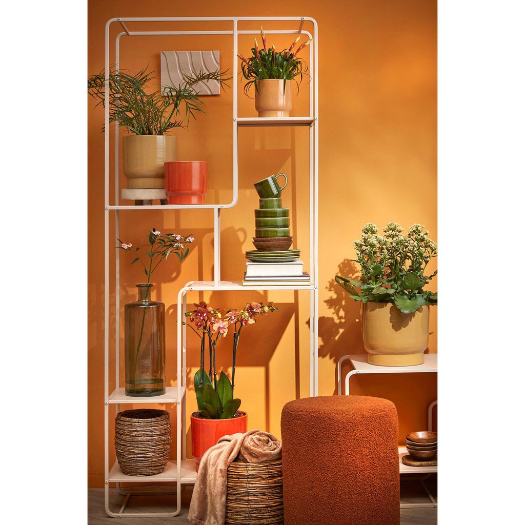 Decoratieve fles Guan Grijs