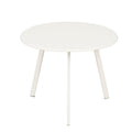 Bijzettafel Seattle Wit – Ø38 × H30 cm
