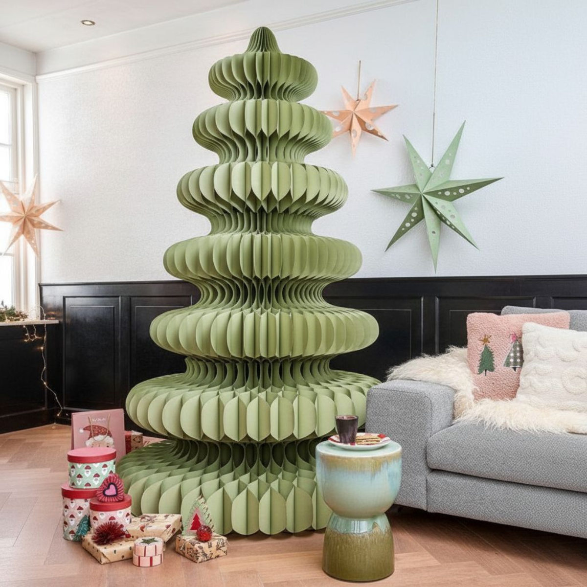 Decoratieve kerstboom Groen – H212 cm