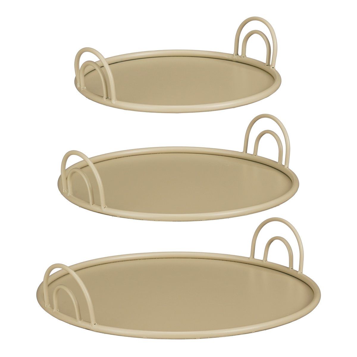 Decoratief dienblad Beige