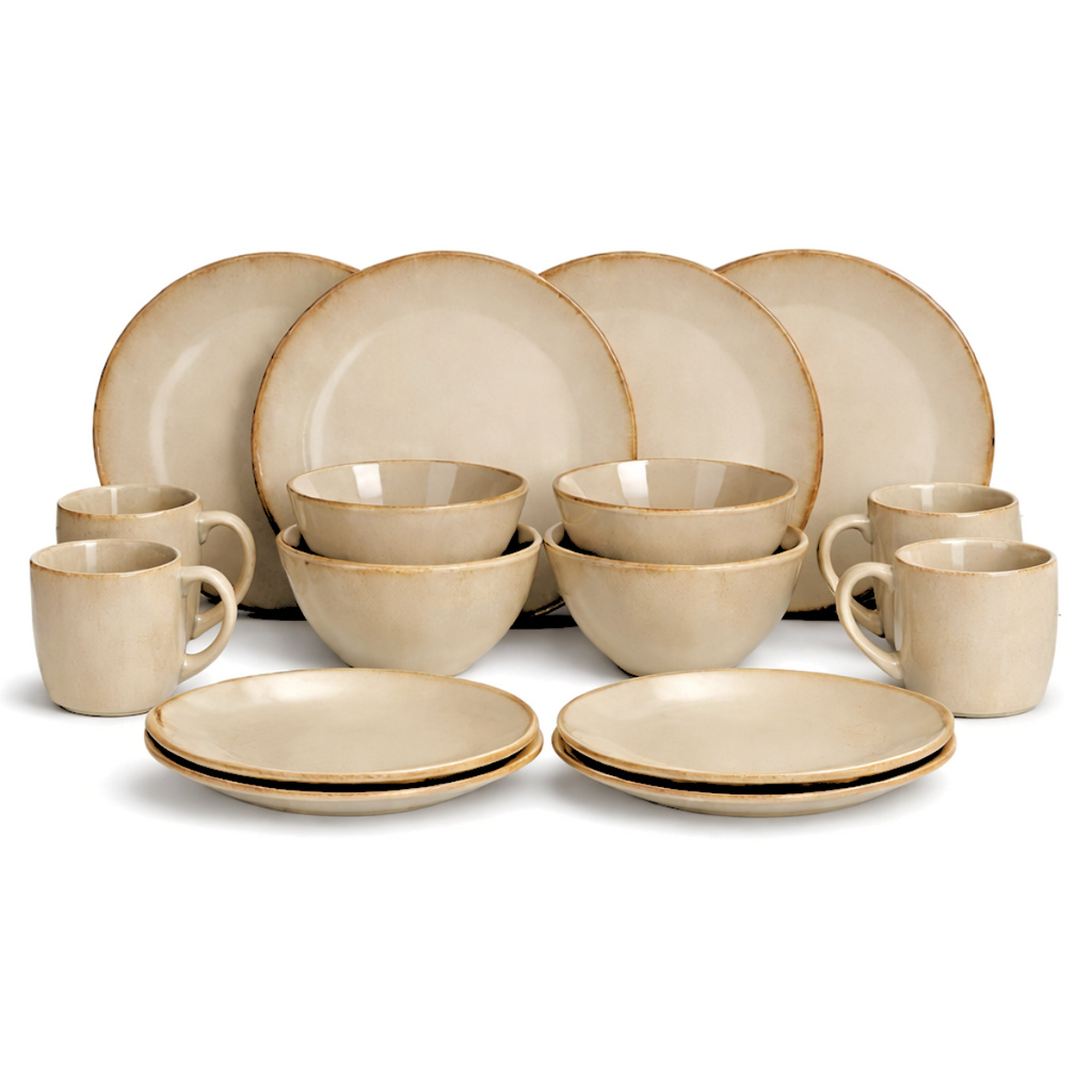 Serviesset Racco Beige