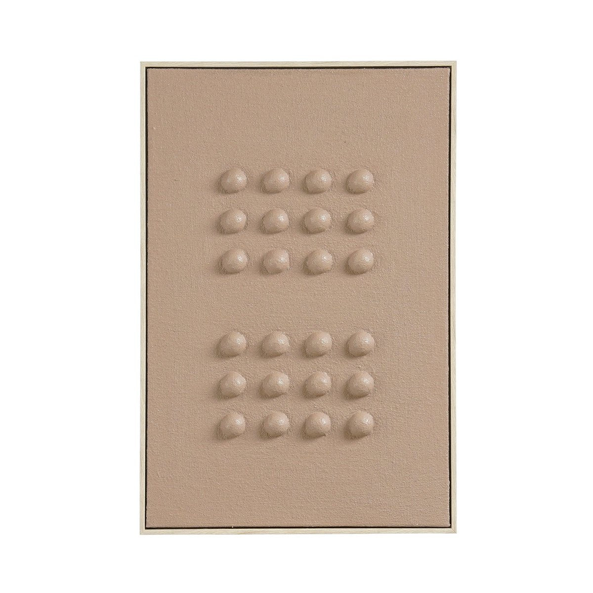 Wandpaneel Donkerbruin – 60 × 40 cm
