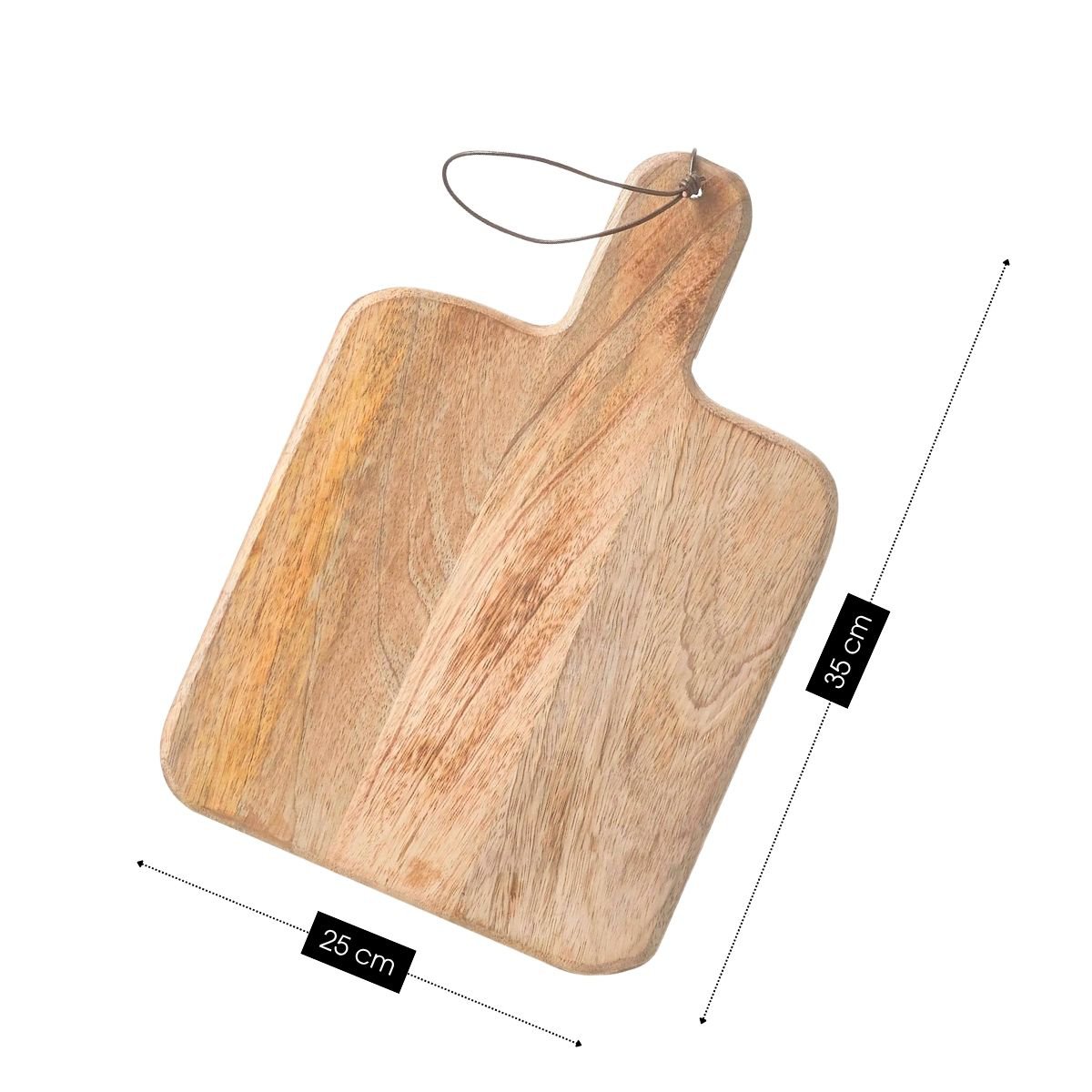 Serveerplank Duko Bruin – 35 × 25 cm
