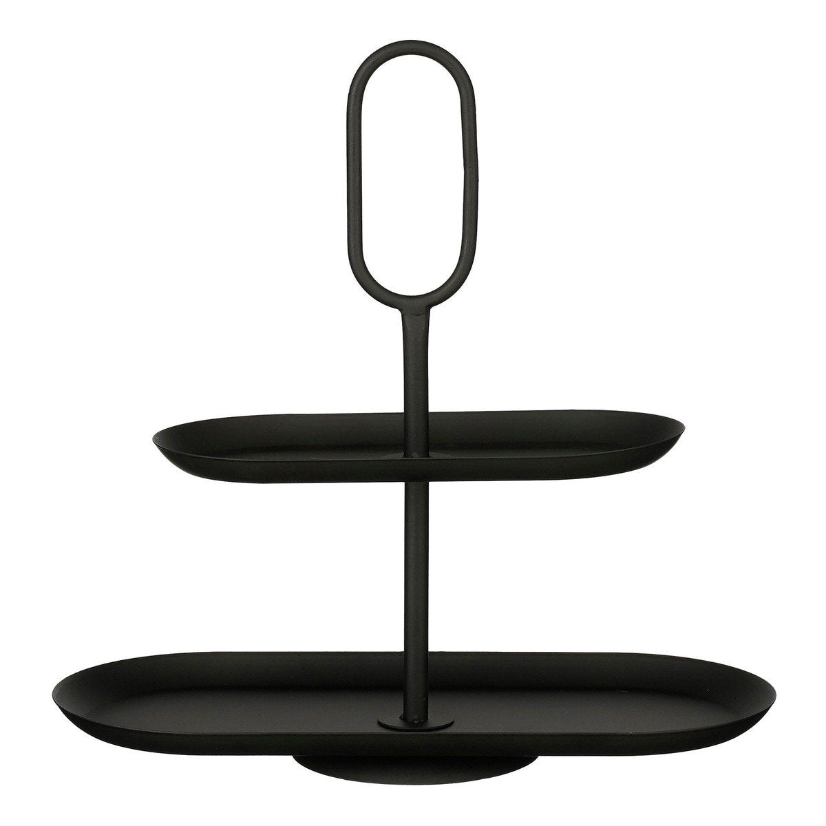 Etagère Rama Zwart – L38 × B17 × H36 cm