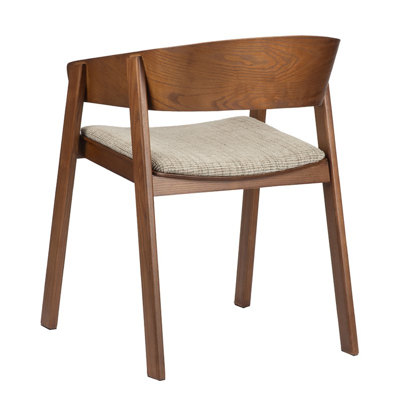 Edo Houten Fauteuil Zwart