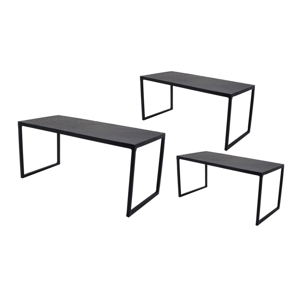 RECHTHOEKIGE BUFFETSTANDSET 3