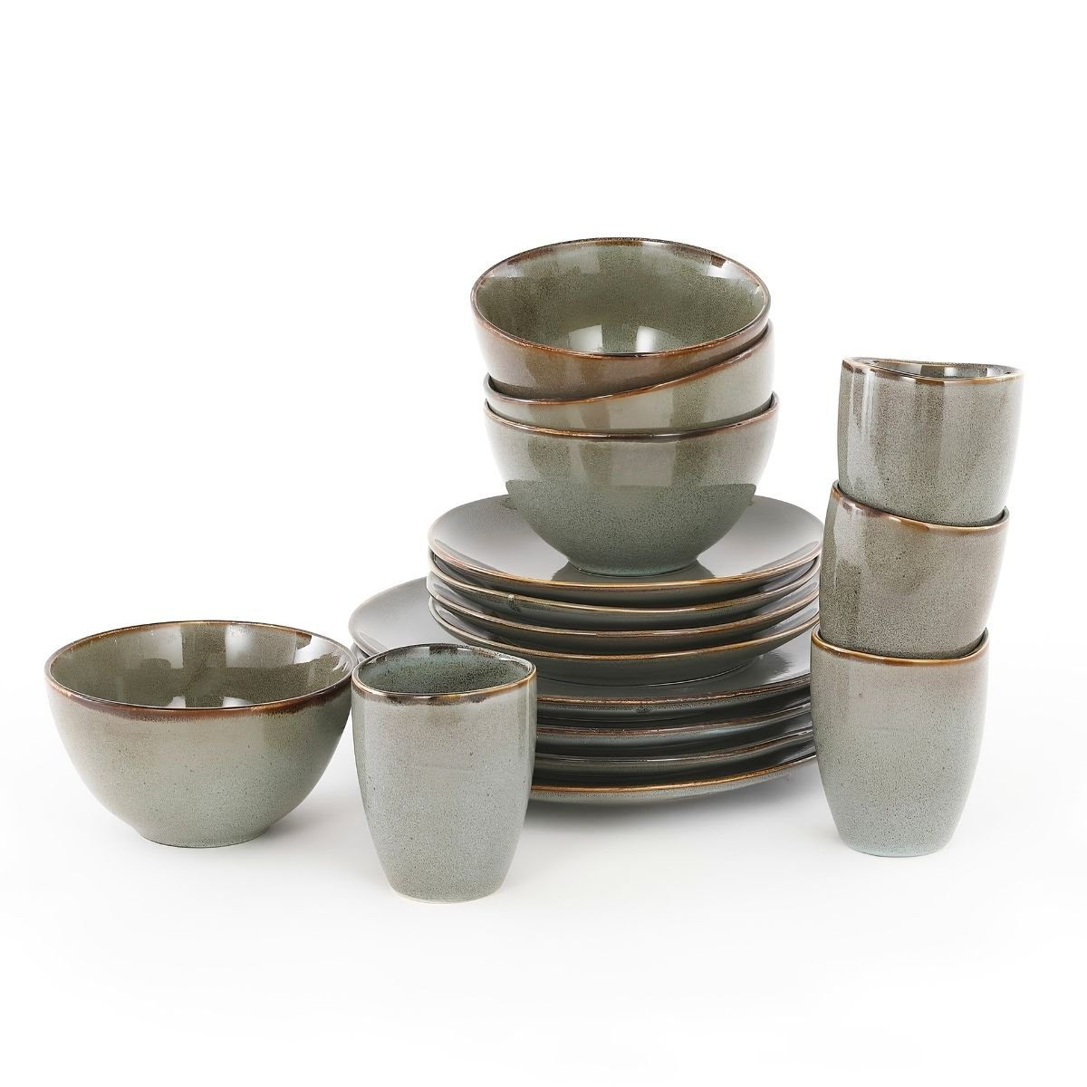 Serviesset Tabo Groen