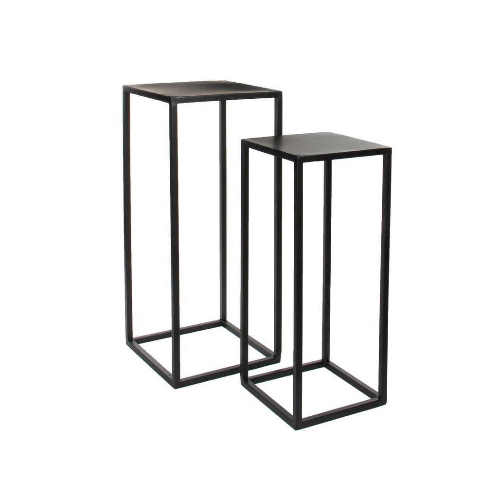 Bijzettafel Goa Zwart – H60 cm