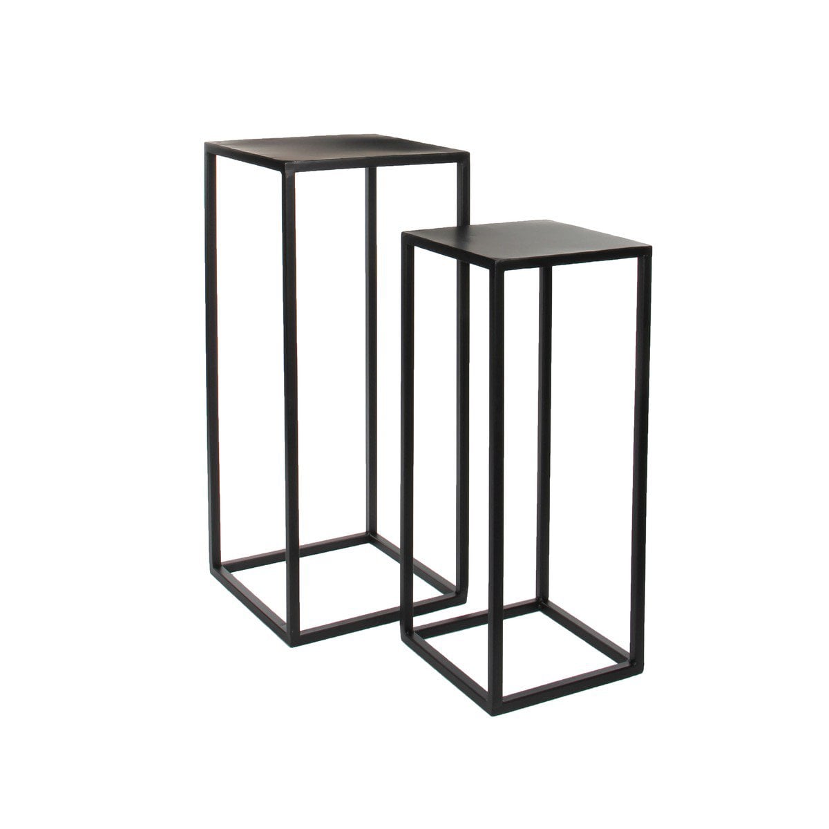 Bijzettafel Goa Zwart – H60 cm