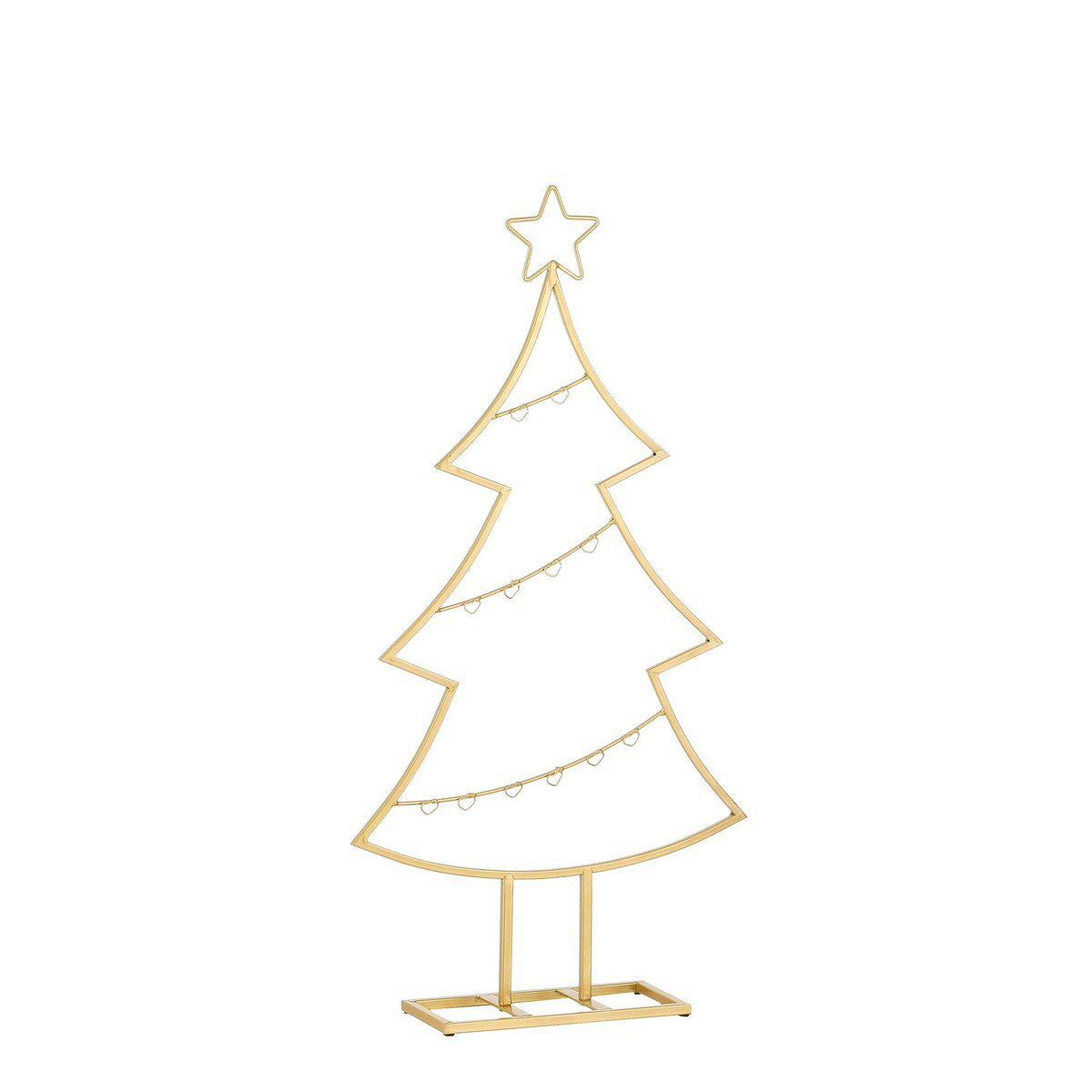 Decoratieve kerstboom Goud – H78,5 cm