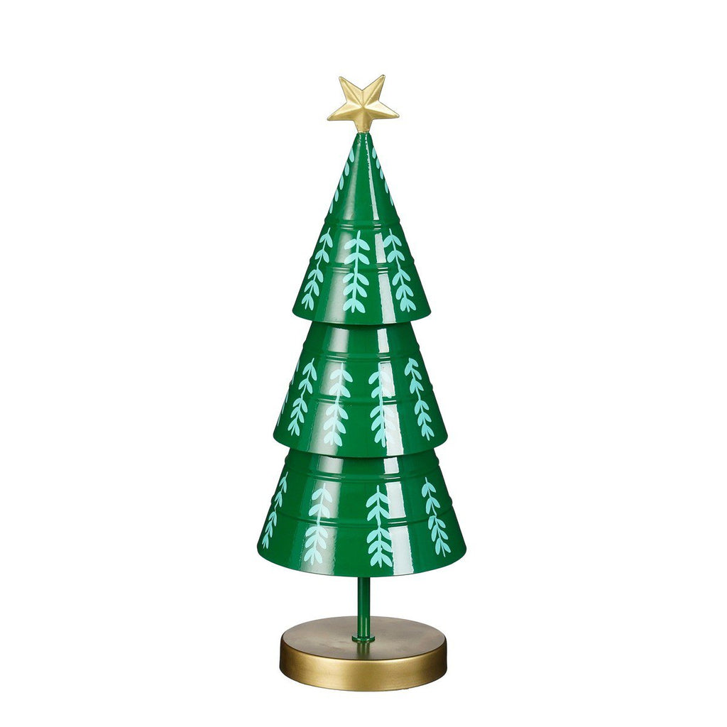 Decoratieve kerstboom  Groen