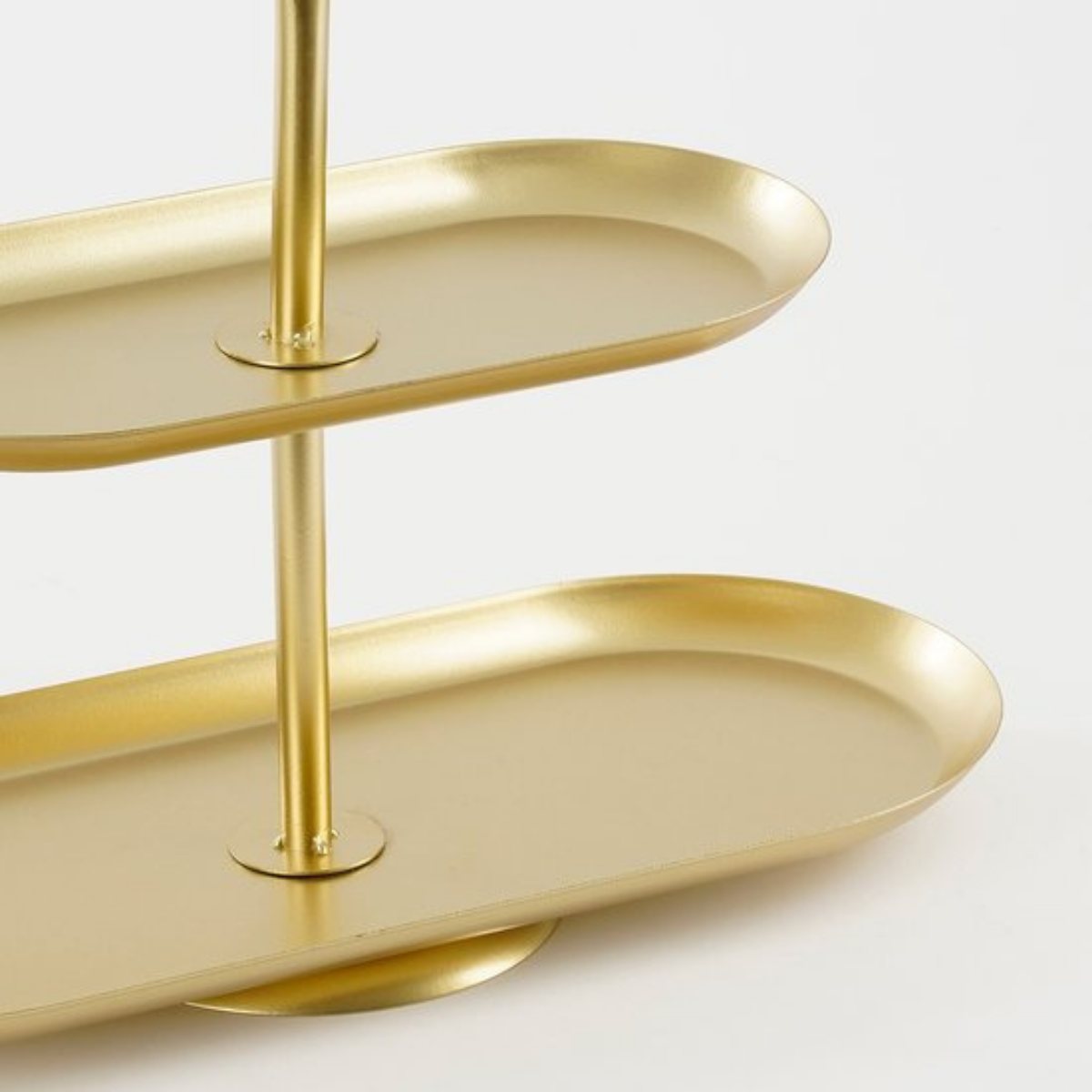Etagère Rama Goud – 2-laags 38 cm