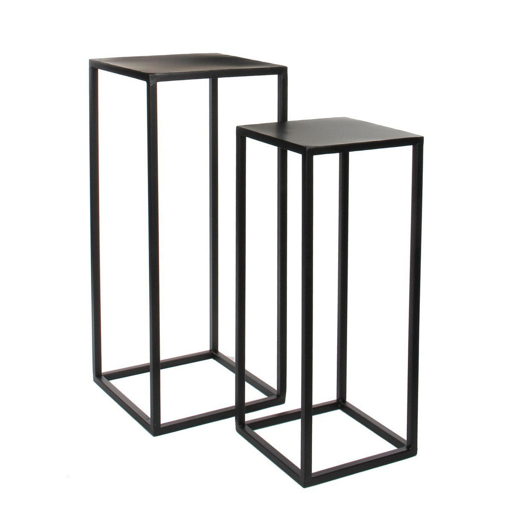 Bijzettafel Goa Zwart – H60 cm