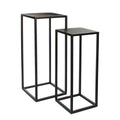 Bijzettafel Goa Zwart – H60 cm