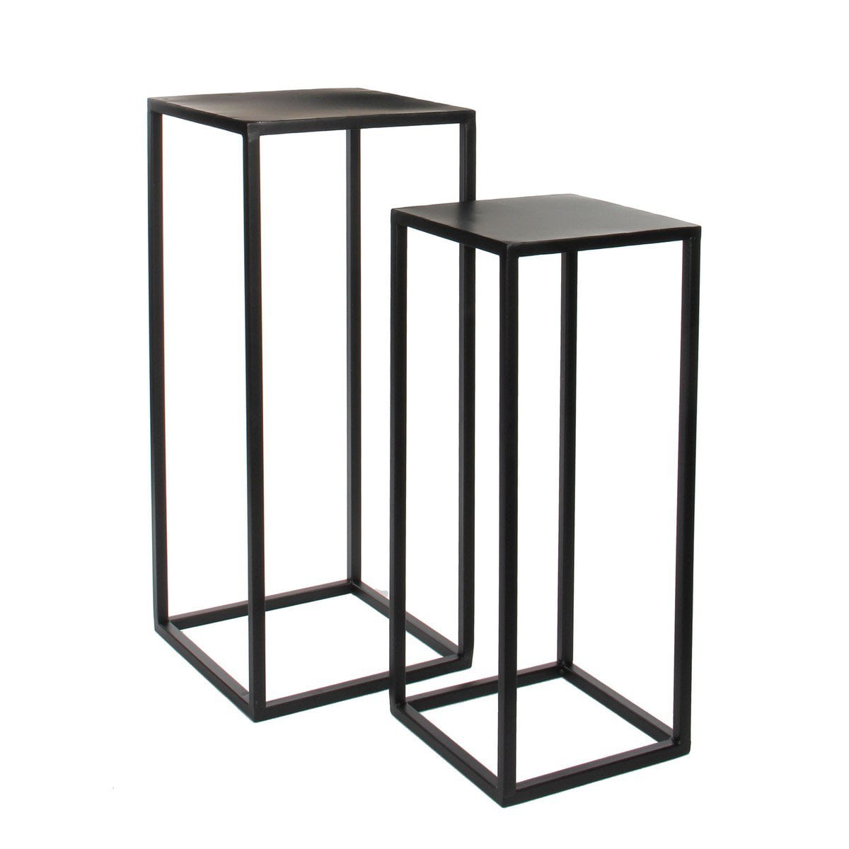 Bijzettafel Goa Zwart – H60 cm