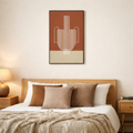 Wandpaneel Donkerbruin – 90 × 60 cm