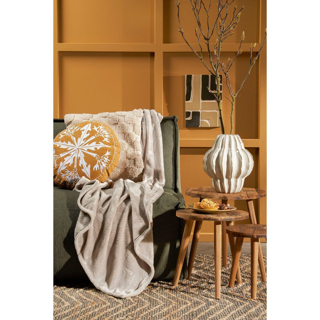 Plaid Mica Beige