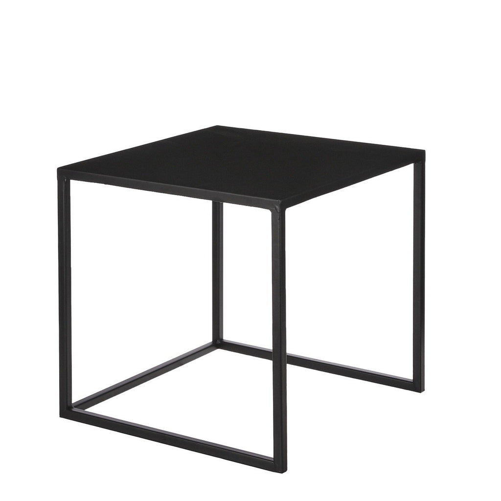 Bijzettafel Goa Zwart – H29 cm