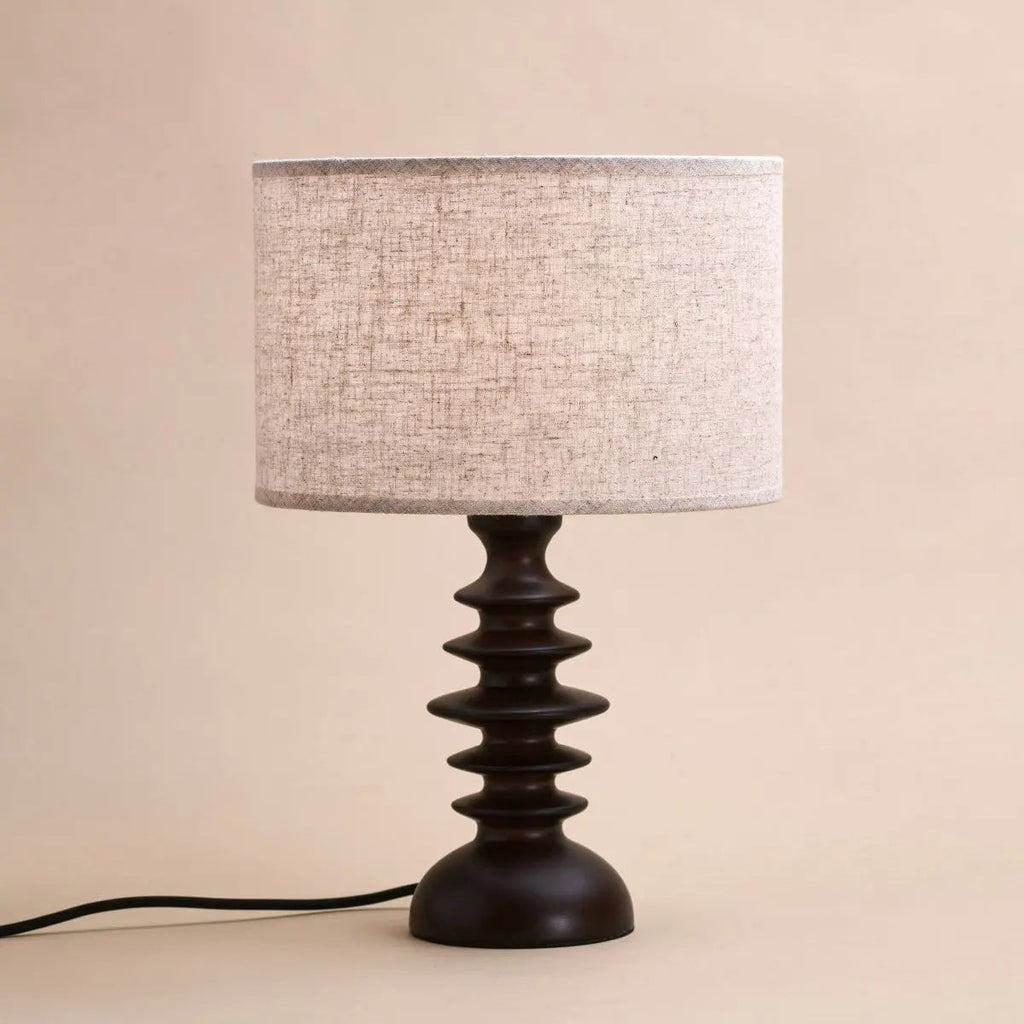 Tafellamp Bodhi Donkerbruin – Hout