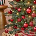 Glazen kerstballen Rood – set van 42