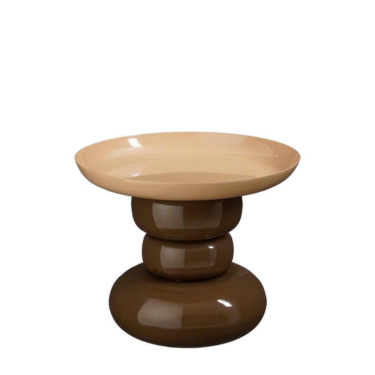 Bijzettafel Zita Bruin – afbeelding 5 – Liore-Home